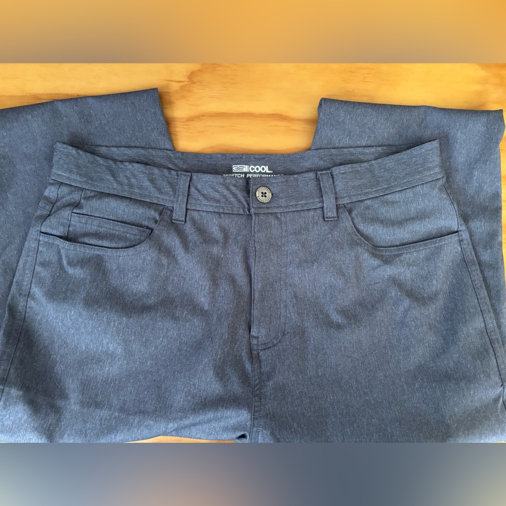 Men's Gray Casual Pants